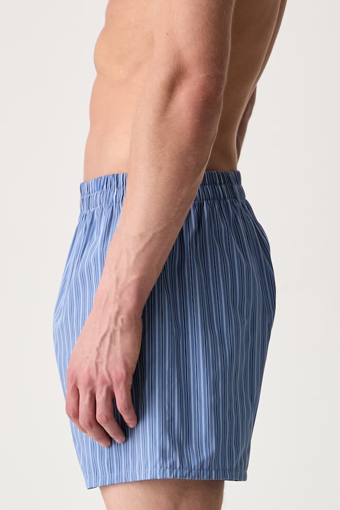 Дрехи Carhartt WIP Cotton Boxer свободни боксерки от памук мъжки I037600 син