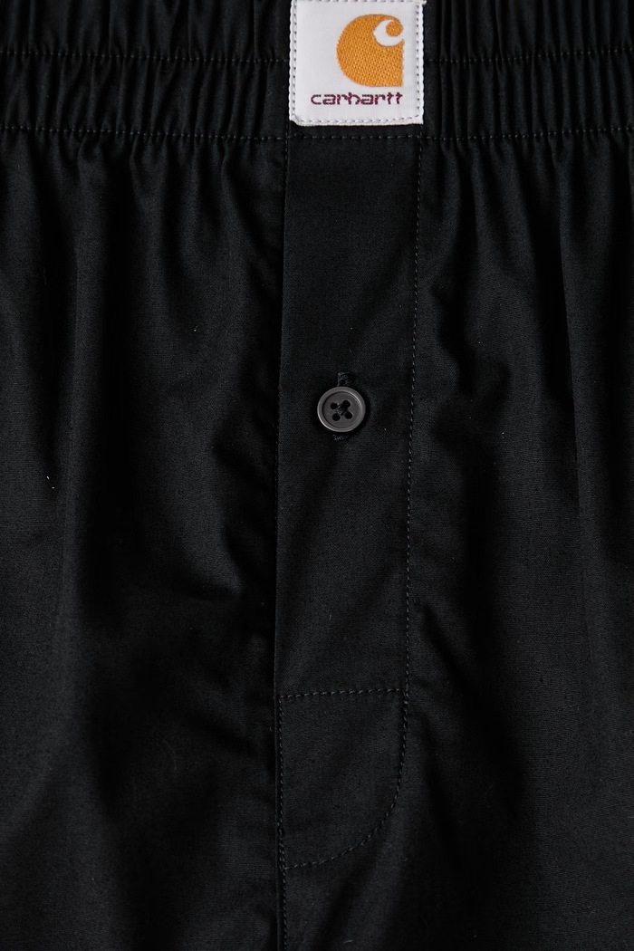 Carhartt WIP Cotton Boxer свободни боксерки от памук мъжки черен I037600