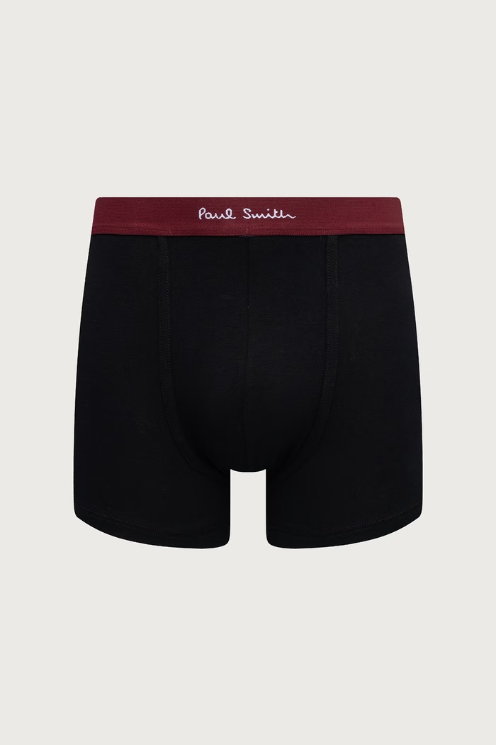 Paul Smith Bokserki damskie z bawełną 3-pack M1A.914.W3PK98 czarny AW26