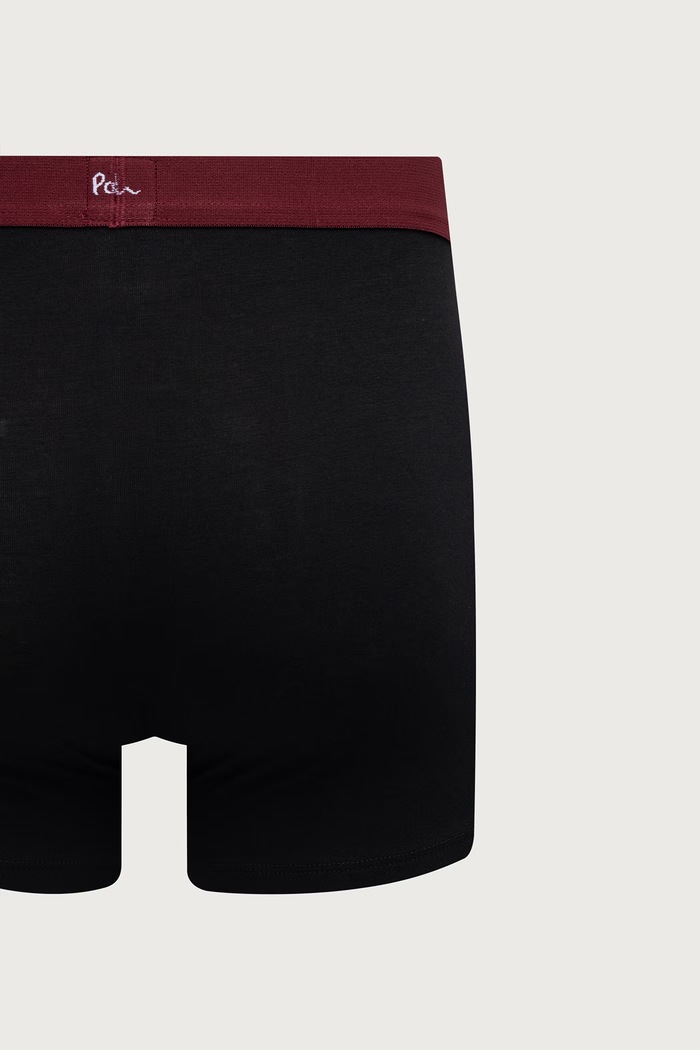 Bokserki damskie z bawełną 3-pack Paul Smith czarny M1A.914.W3PK98