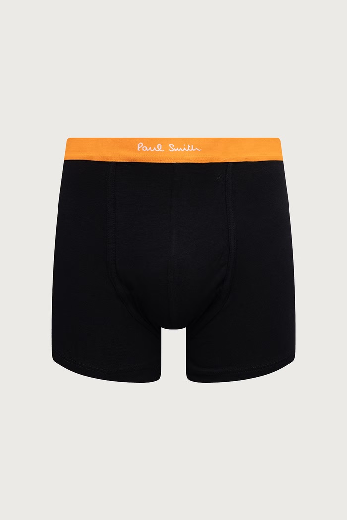 Paul Smith Bokserki męskie z bawełną 3-pack M1A.914.W3PK97 czarny AW26