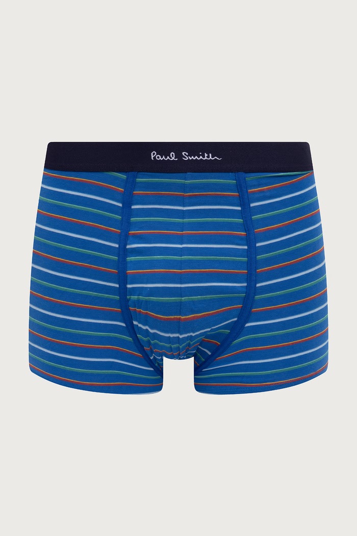 Odzież Paul Smith Bokserki dopasowane męskie bawełniane z elastanem 3-pack M1A.914.W3PK95 czarny