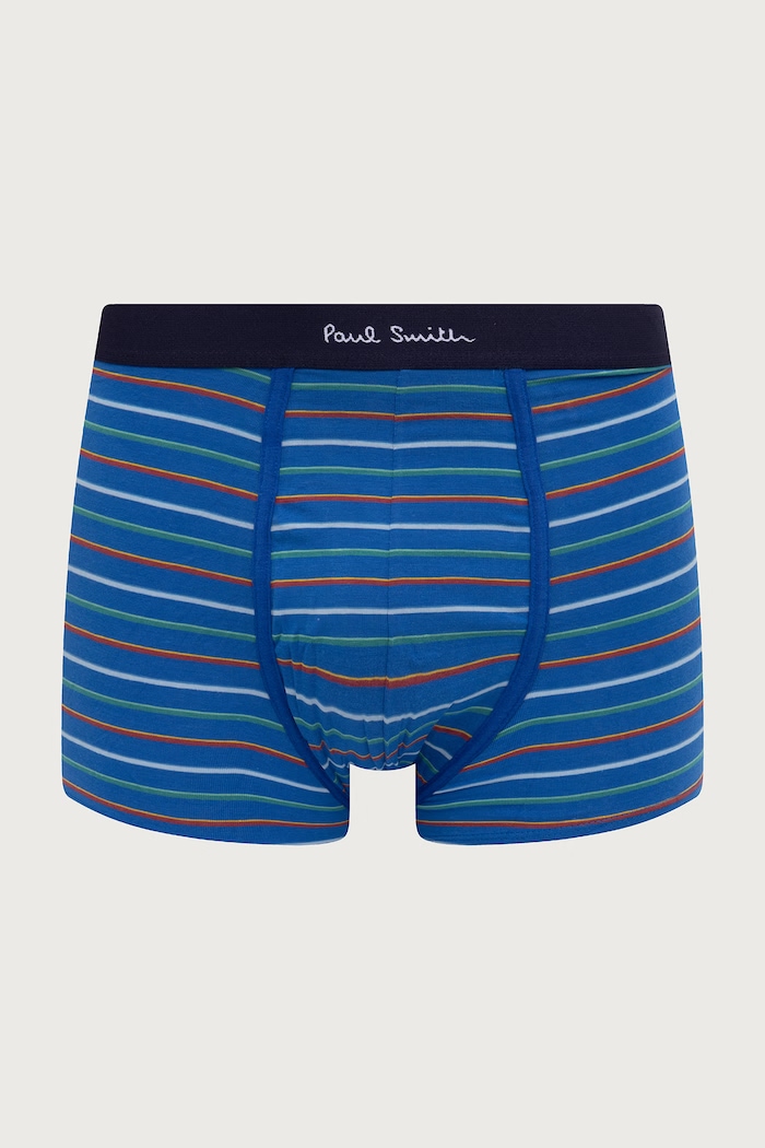Odzież Paul Smith Bokserki dopasowane męskie bawełniane z elastanem 3-pack M1A.914.W3PK95 czarny