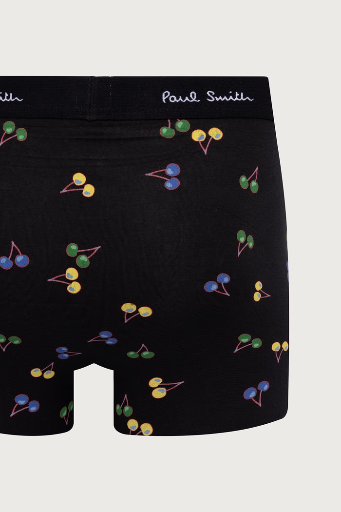 Paul Smith Bokserki dopasowane męskie bawełniane z elastanem 3-pack M1A.914.W3PK95