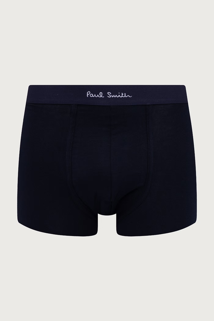 Bokserki dopasowane męskie bawełniane z elastanem 3-pack Paul Smith M1A.914.W3PK92 biały