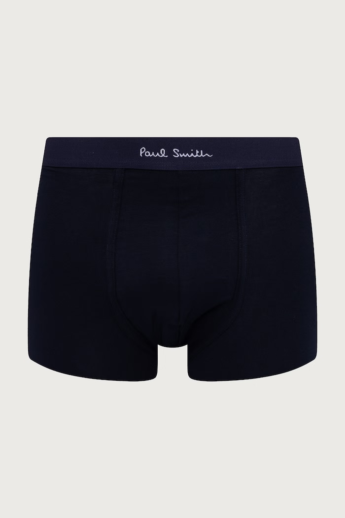 Bokserki dopasowane męskie bawełniane z elastanem 3-pack Paul Smith M1A.914.W3PK92 biały