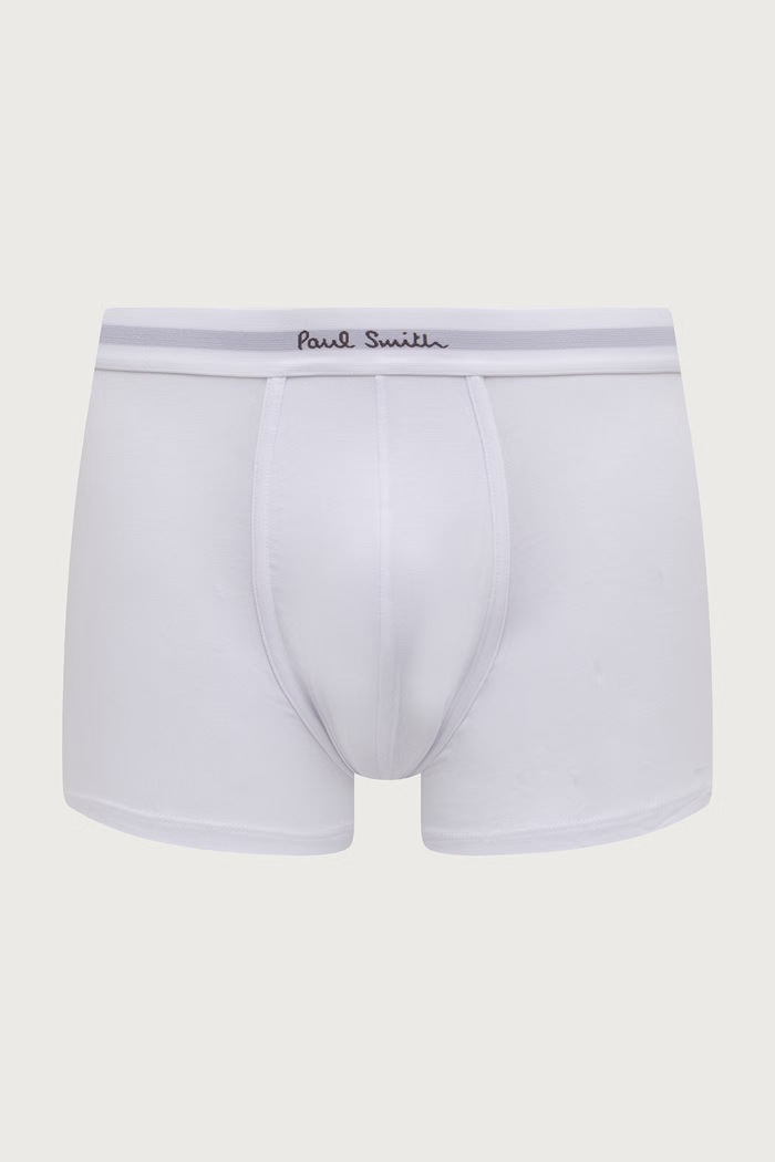 Bokserki męskie bawełniane z elastanem 3-pack Paul Smith M1A.914.M3PKA czarny