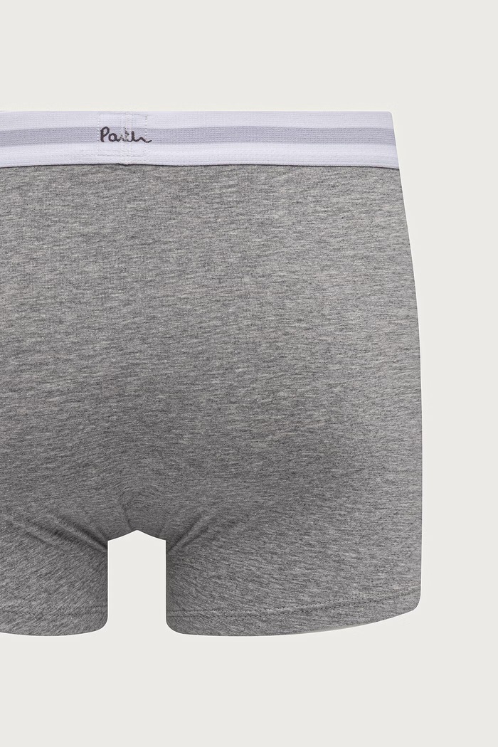 Bokserki męskie bawełniane z elastanem 3-pack Paul Smith czarny M1A.914.M3PKA