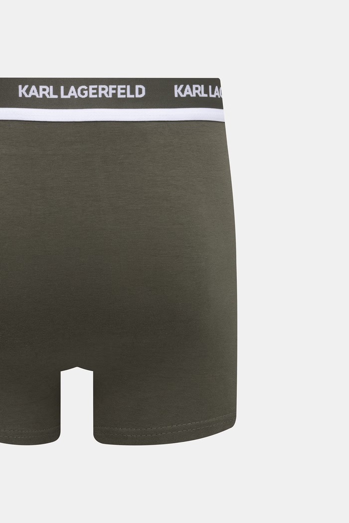 Karl Lagerfeld εφαρμοστά μποξεράκια ανδρικά βαμβάκι με ελαστάν 3-pack B3M47001