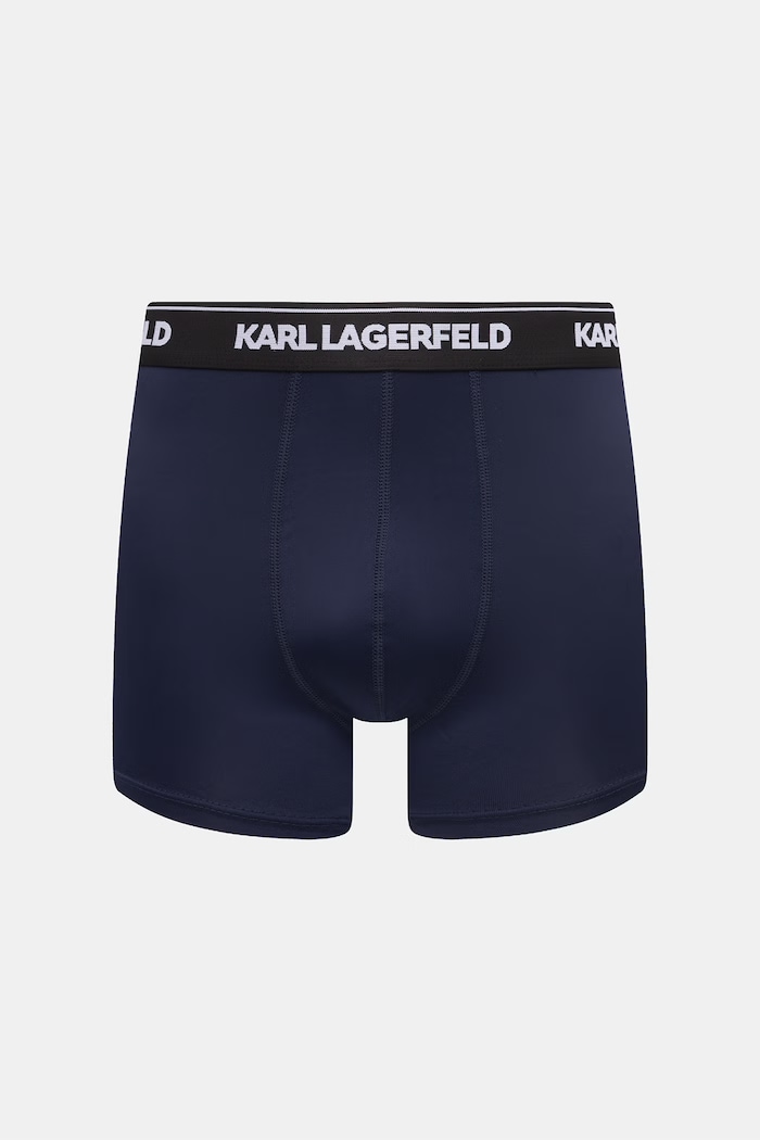Karl Lagerfeld εφαρμοστά μποξεράκια Ανδρικά 3-pack B3M47003 σκούρο μπλε AW26