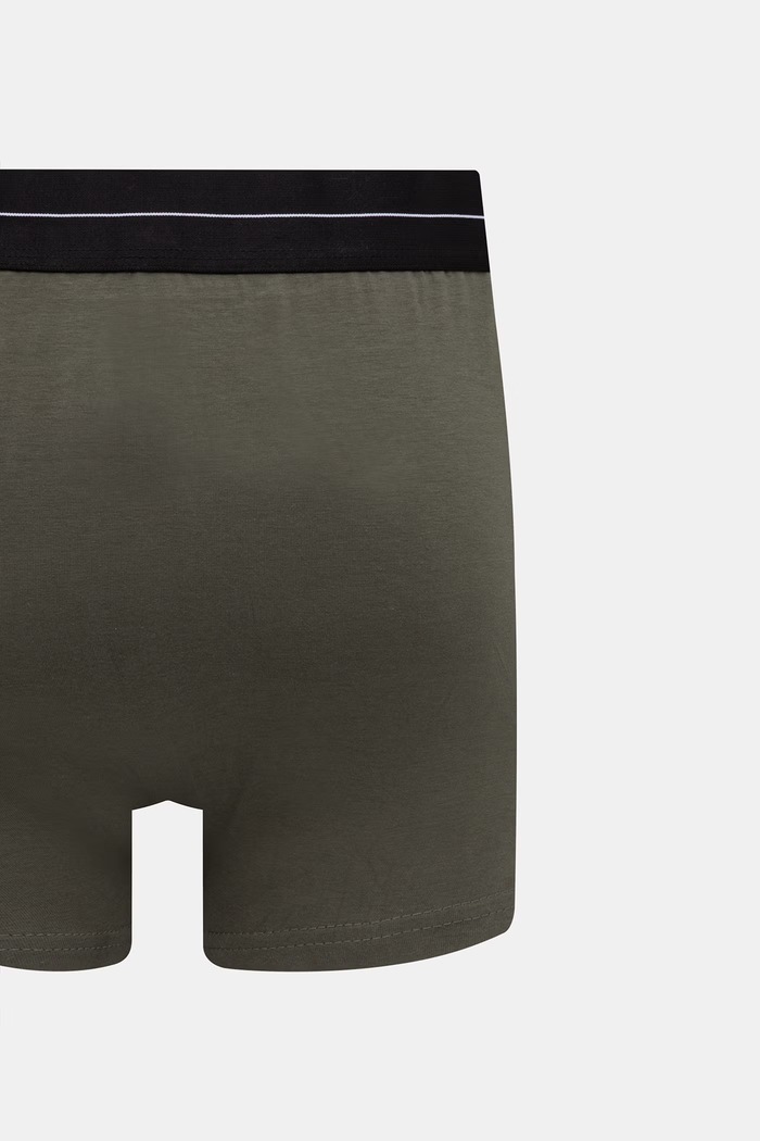 Karl Lagerfeld priliehavé boxerky pánske bavlnené s elastanom 3-pak B3M47005 čierna