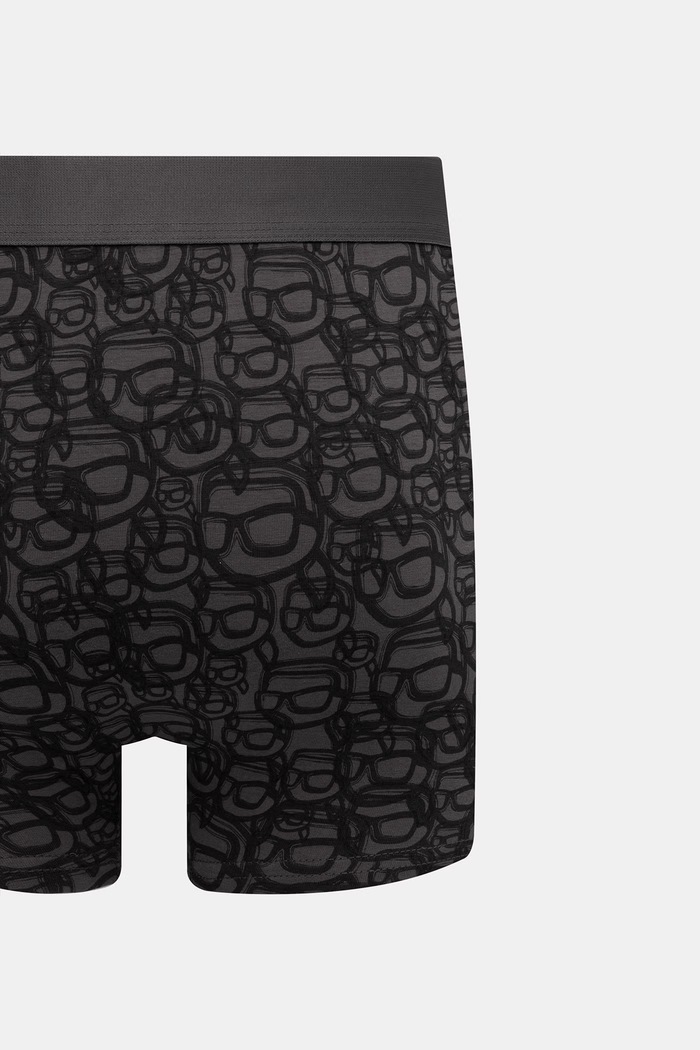 Karl Lagerfeld priliehavé boxerky pánske bavlnené s elastanom IKON 3-pak B3M47006
