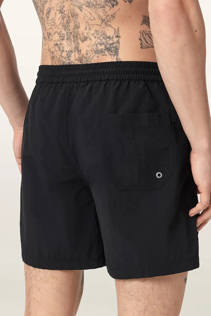 AllSaints szorty kąpielowe męskie M027WE czarny