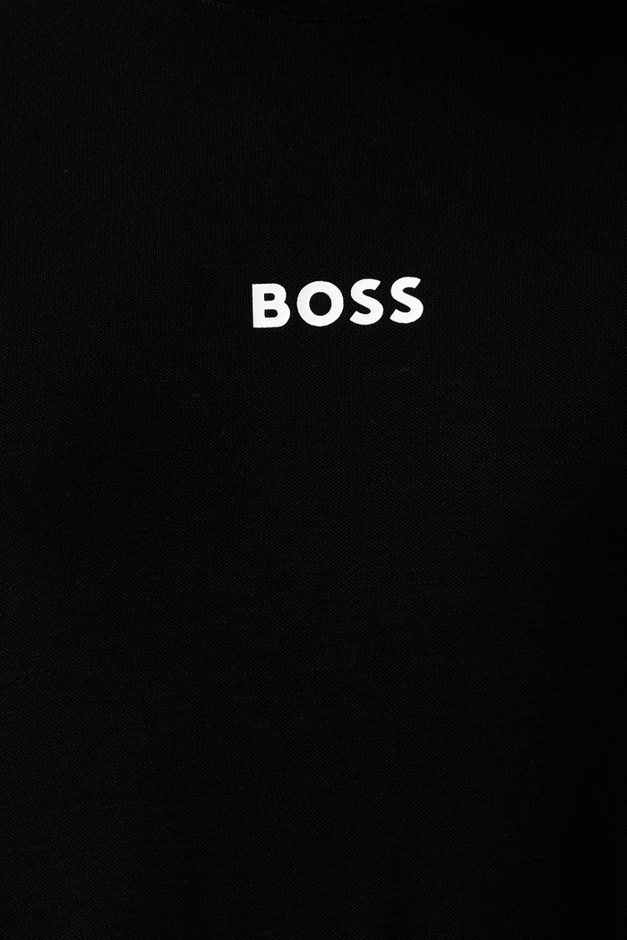 BOSS pyžamo pánske z viskózy Pique Short 50566959 čierna