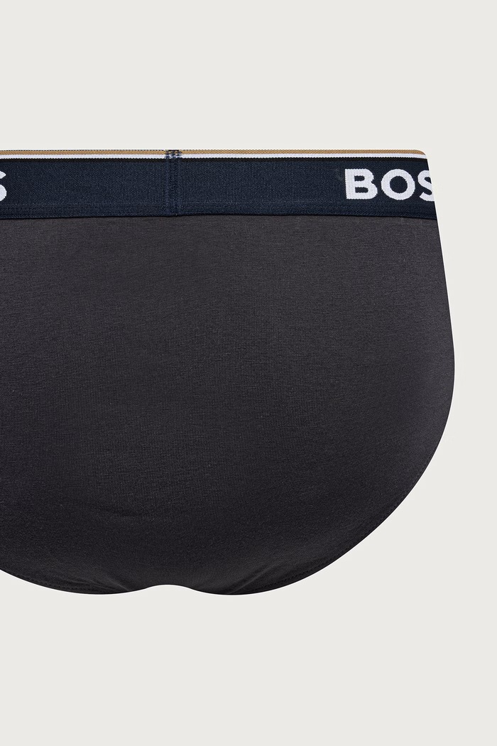 BOSS Σλιπ ανδρικά βαμβακερά με ελαστάν Brief 3-pack 50554683