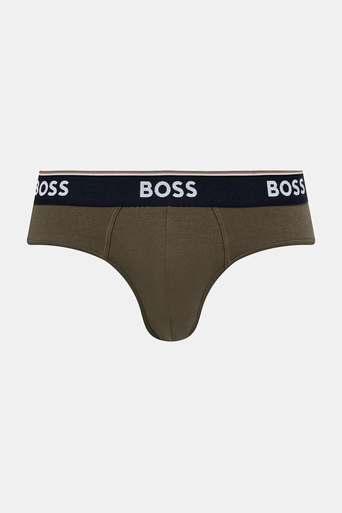 BOSS сліпи чоловічі бавовняні з еластаном Brief 3 шт. темно-синій 50554683