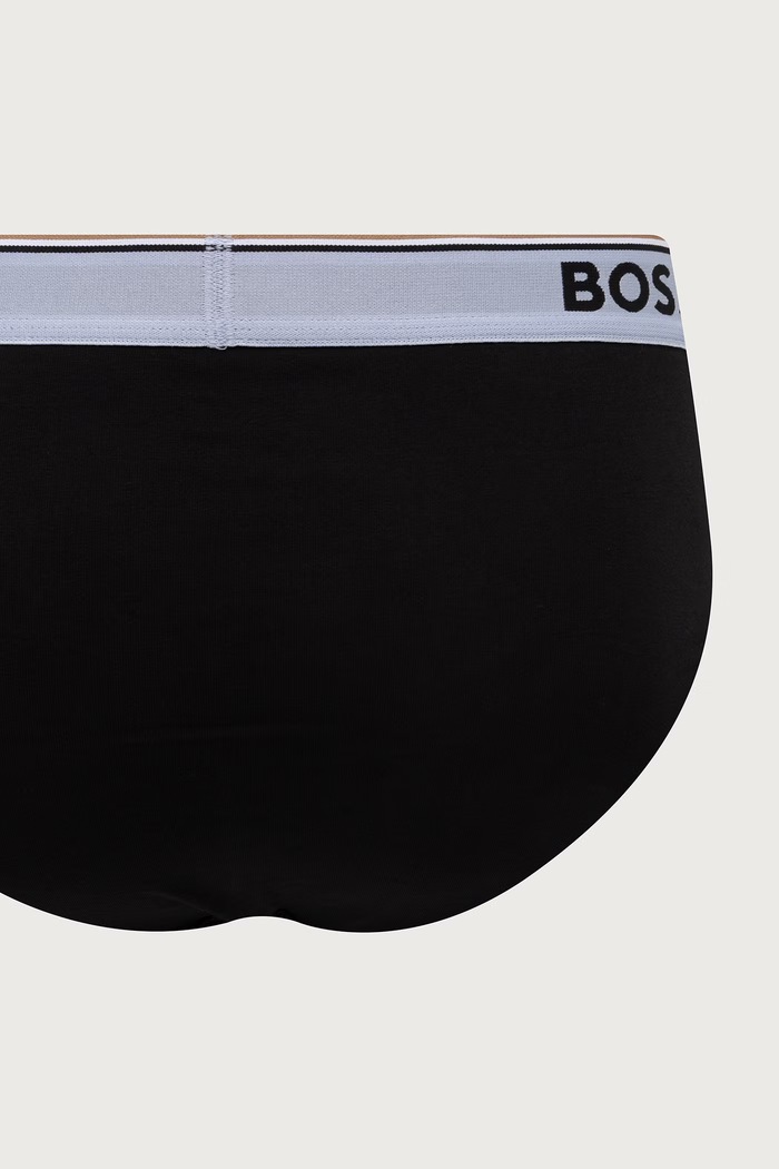 BOSS slip bărbați din bumbac cu elastan pachet de 3 50554683