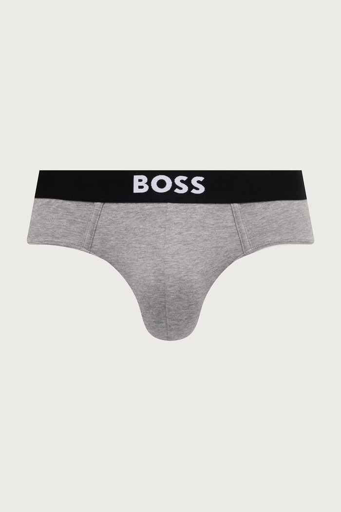 Îmbrăcăminte BOSS boxeri mulați pentru bărbați din bumbac cu elastan HipBr pachet de 3 50546561 negru