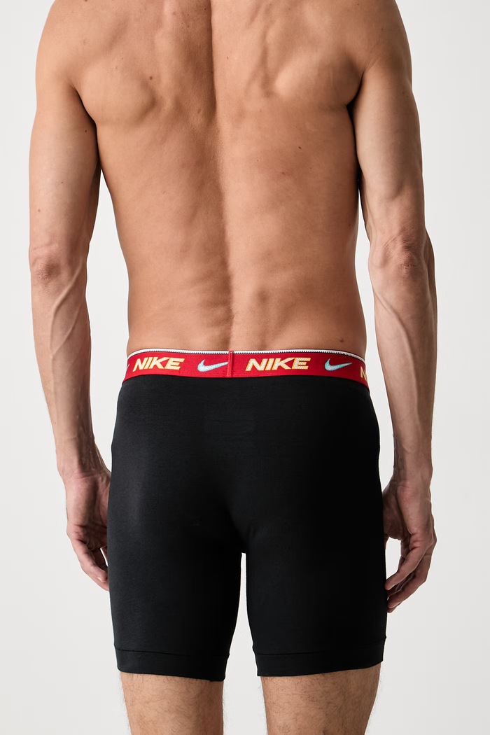 Nike přiléhavé boxerky pánské bavlněné s elastanem 3-pack NQ00KE1286