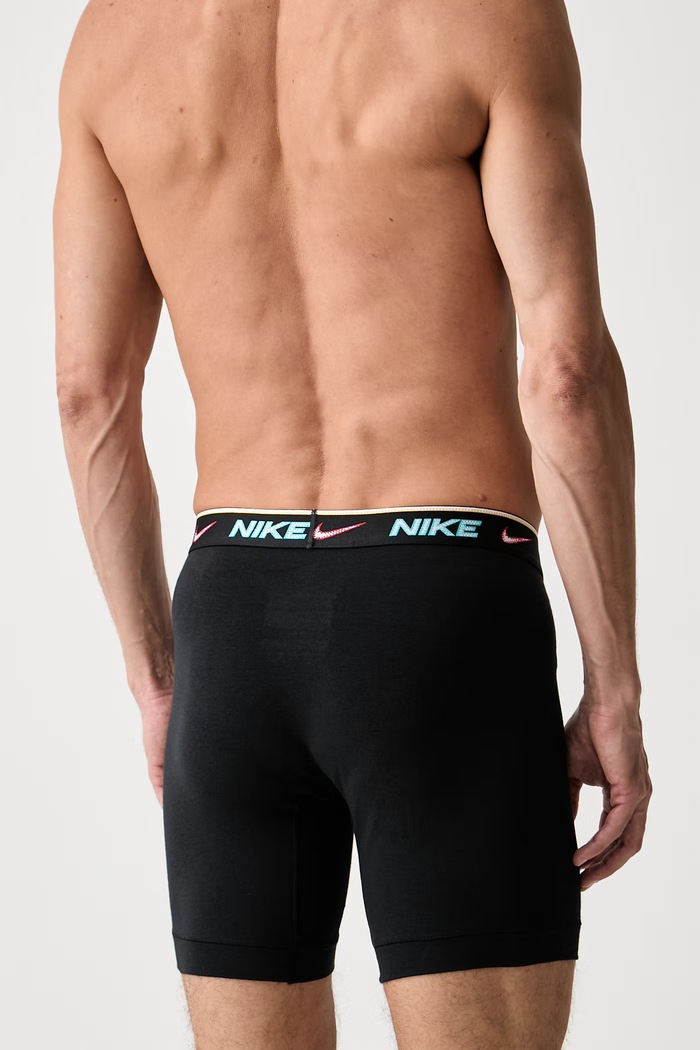 Nike přiléhavé boxerky pánské bavlněné s elastanem 3-pack NQ00KE1286