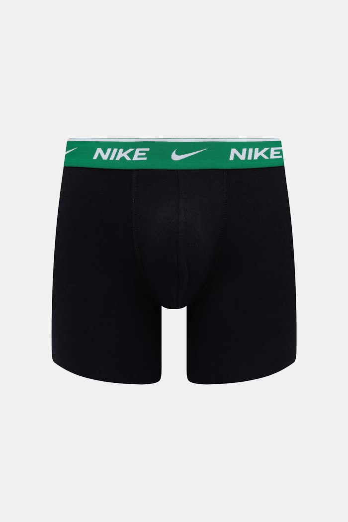 Nike bokserki dopasowane męskie bawełniane z elastanem 3-pack NQ00KE1285.D3Y czarny AW26