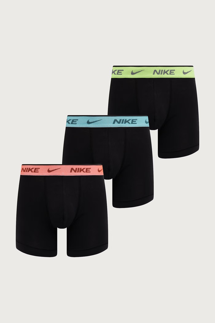 Nike Bokserki męskie bawełniane z elastanem 3-pack czarny NQ00KE1285.2DC