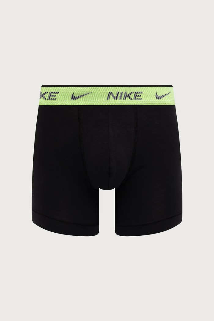 Bokserki męskie bawełniane z elastanem 3-pack Nike NQ00KE1285.2DC czarny