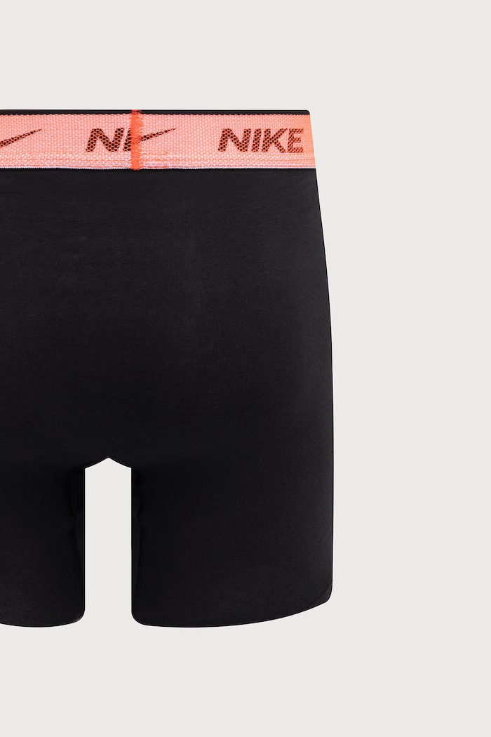 Bokserki męskie bawełniane z elastanem 3-pack Nike czarny NQ00KE1285.2DC
