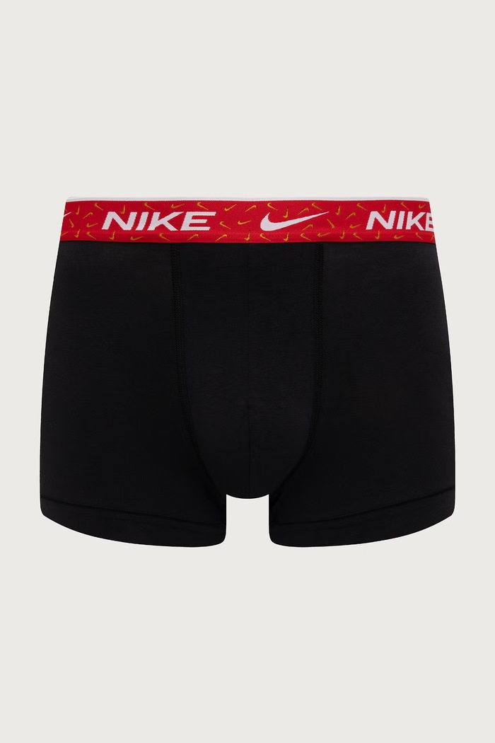 Bokserki męskie z bawełną 3-pack Nike NQ00KE1284.QUZ czarny