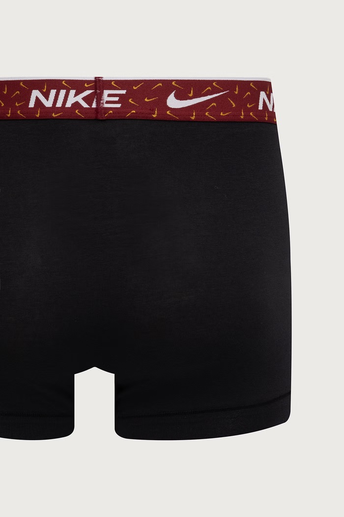 Bokserki męskie z bawełną 3-pack Nike czarny NQ00KE1284.QUZ