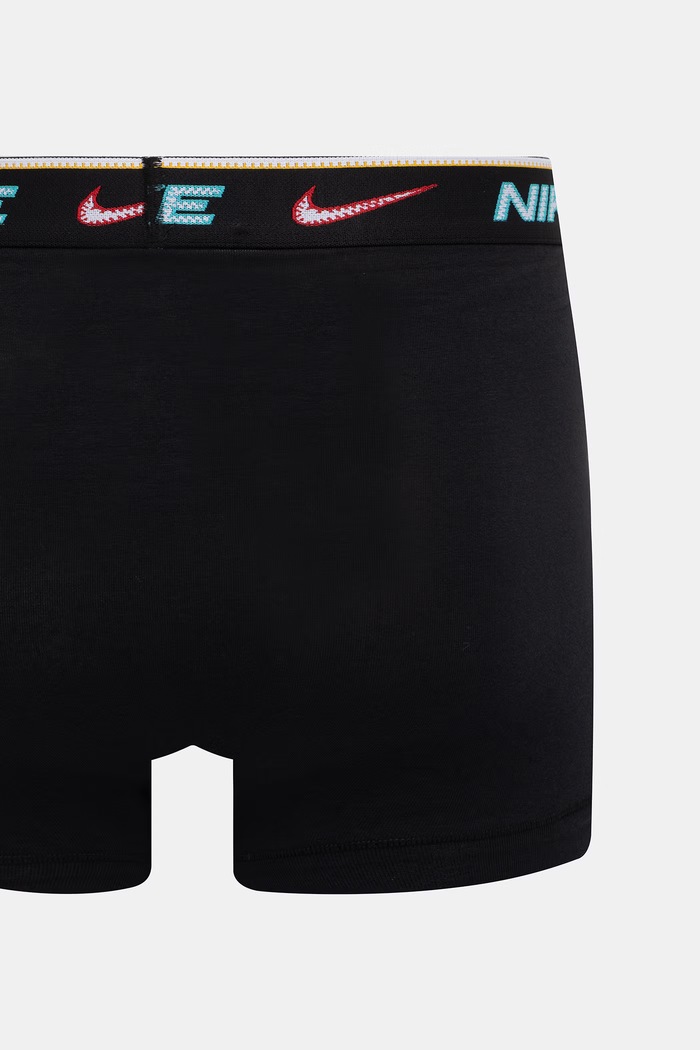 Nike bokserki męskie bawełniane z elastanem 3-pack NQ00KE1284.EX3 czarny
