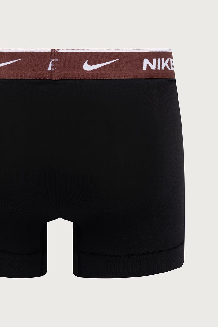 Bokserki męskie bawełniane z elastanem 3-pack Nike czarny NQ00KE1284.4HS