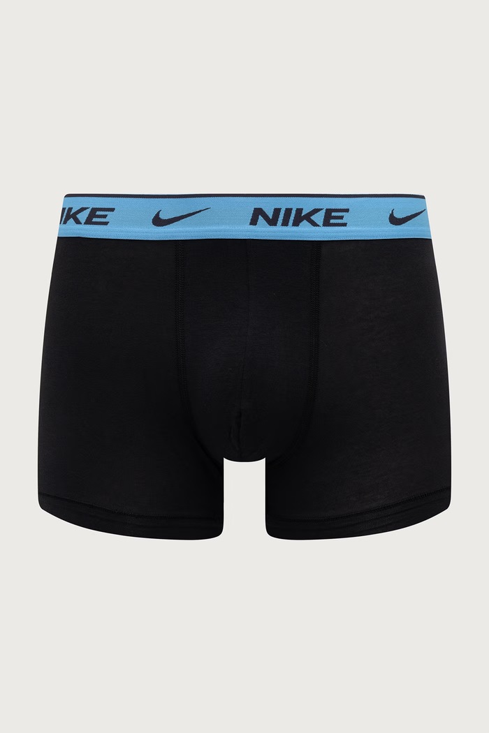 Bokserki męskie bawełniane z elastanem 3-pack Nike NQ00KE1284.070 czarny
