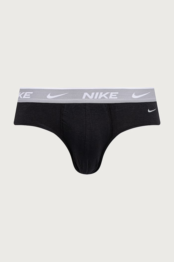Odzież Nike Slipy męskie bawełniane z elastanem 3-pack NQ00KE1283.4HS czarny