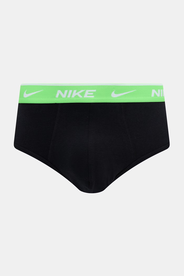 Nike slipy męskie bawełniane z elastanem 3-pack czarny NQ00KE1283.065