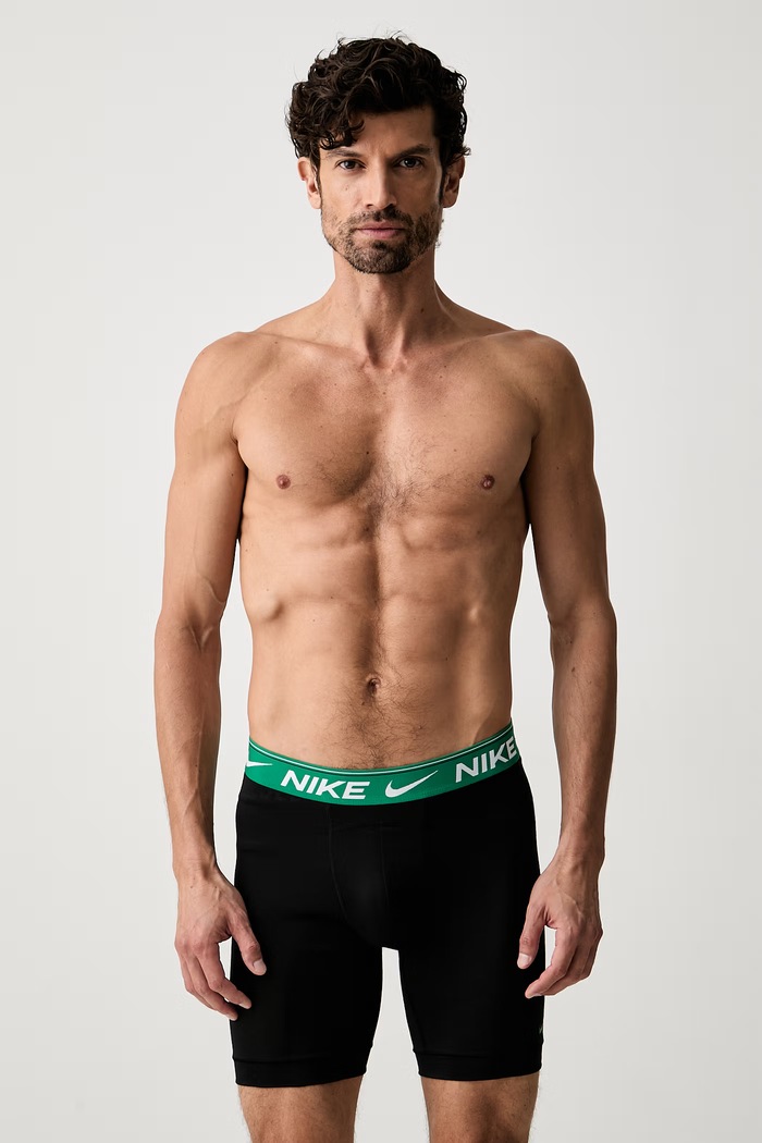 Nike облягаючі боксери чоловічі 3 шт. чорний 0000KE1263