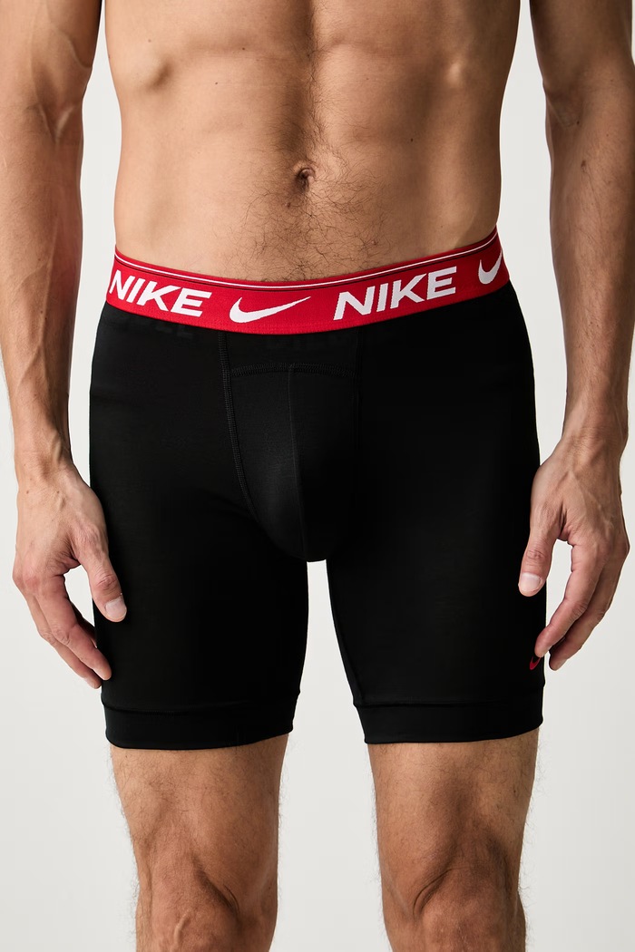 Nike boxeri mulați pentru bărbați pachet de 3 negru 0000KE1263