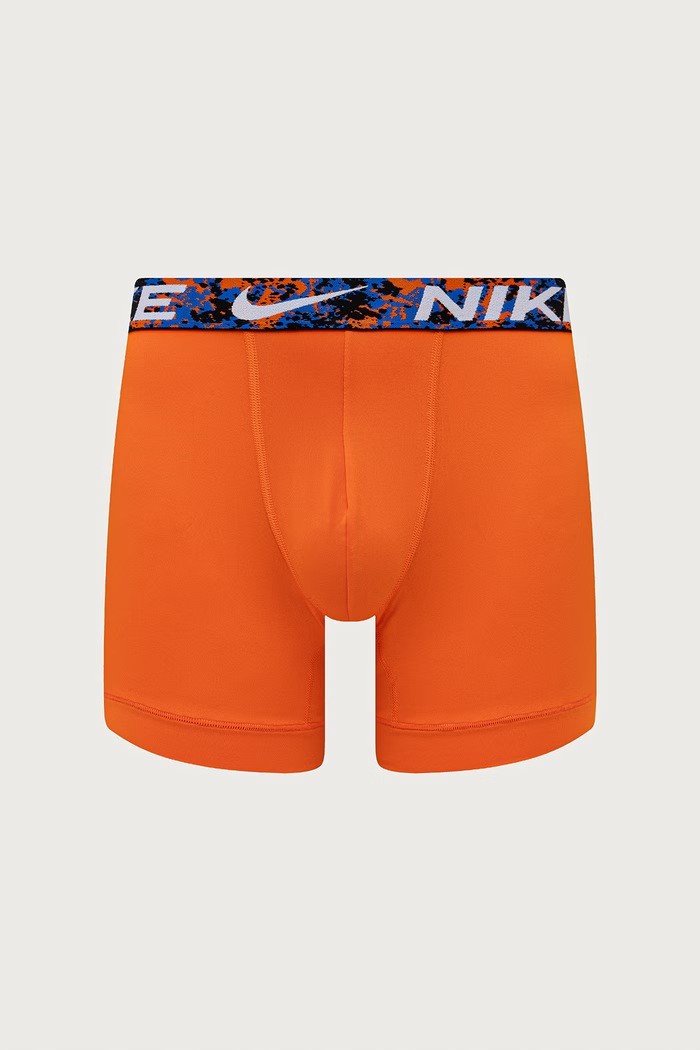 Nike Bokserki dopasowane męskie 3-pack 0000KE1157.843 pomarańczowy AW26
