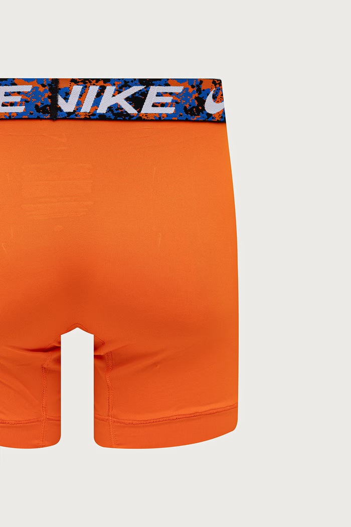 Bokserki dopasowane męskie 3-pack Nike pomarańczowy 0000KE1157.843