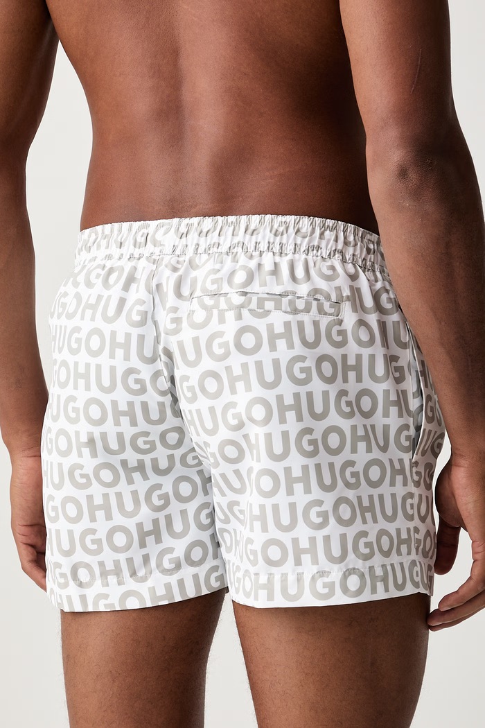 Oblečení HUGO koupací šortky pánské KALY_Swim short 50566617 béžová