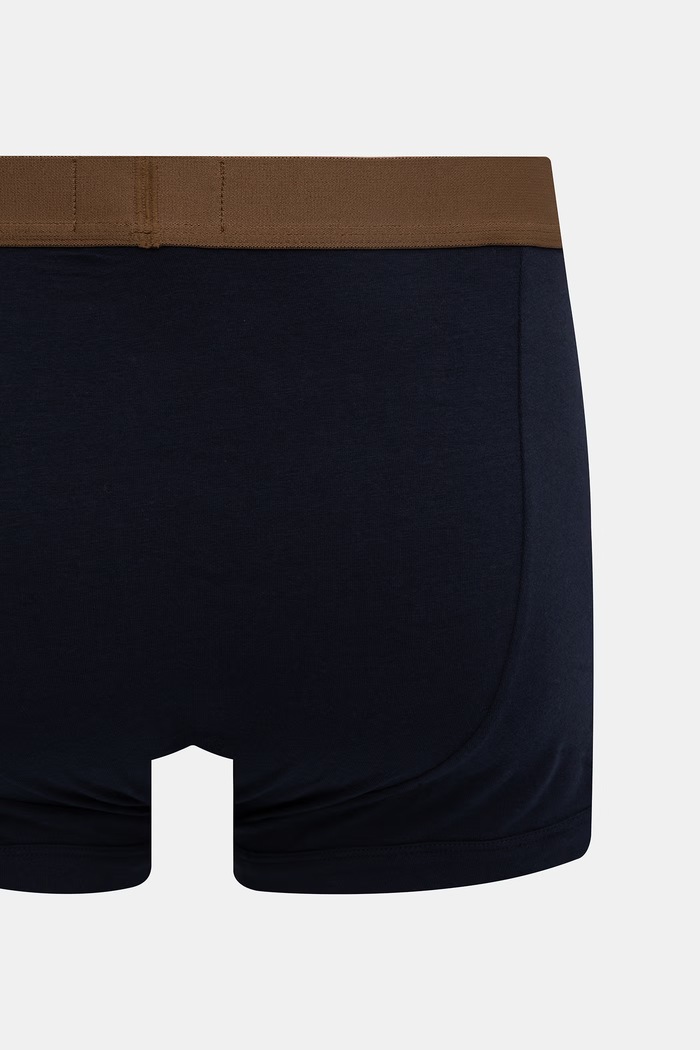 Emporio Armani Underwear bokserki męskie bawełniane z elastanem 3-pack EM002205.AF25033