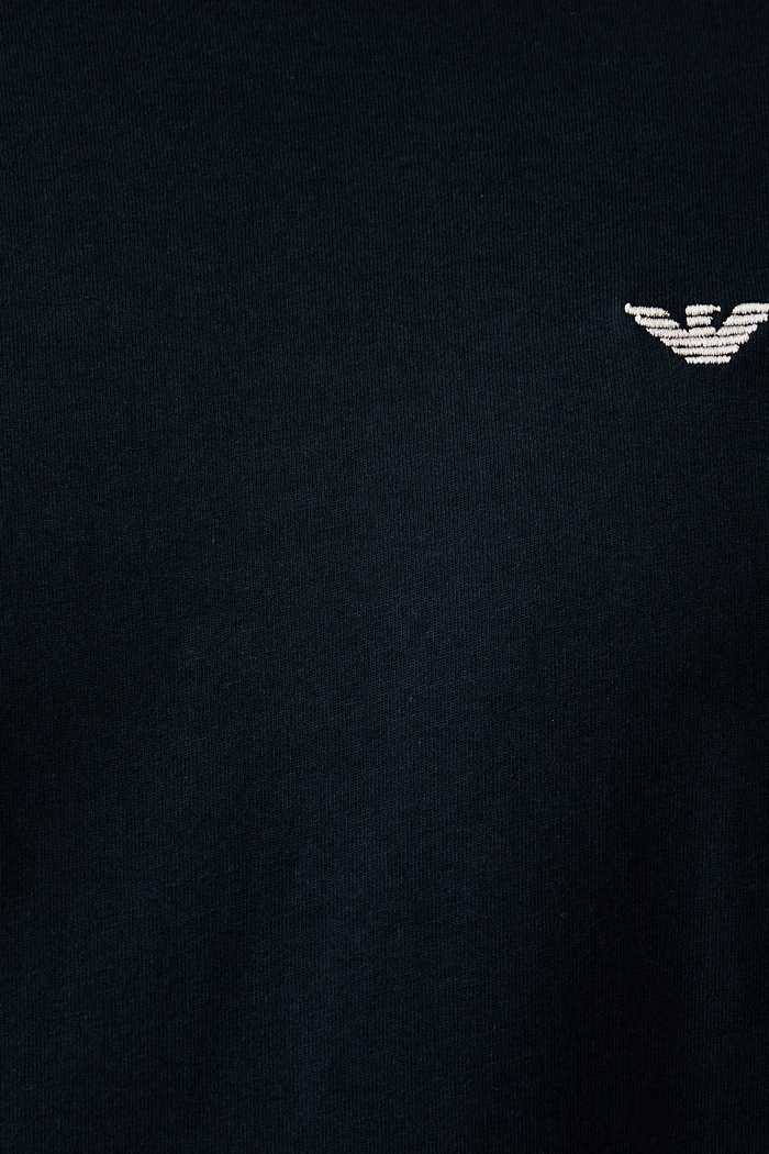 Emporio Armani Underwear piżama męska bawełniana EM000400.AF25040 granatowy