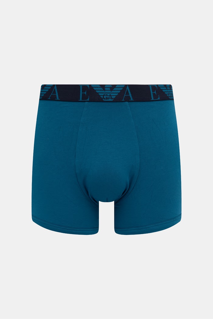 Emporio Armani Underwear bokserki męskie z bawełną 3-pack szary EM000261.AF25018
