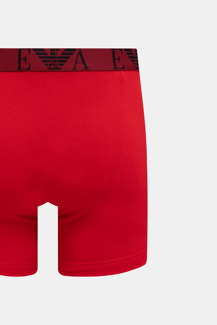Emporio Armani Underwear bokserki męskie z bawełną 3-pack EM000261.AF25018 czarny