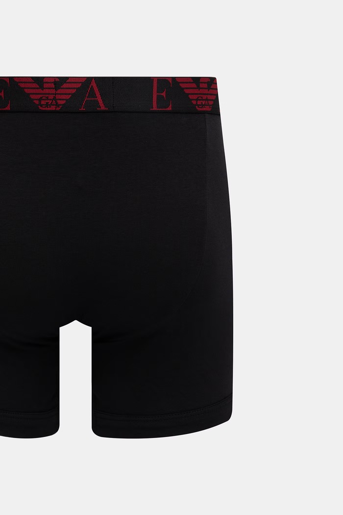 Emporio Armani Underwear bokserki męskie z bawełną 3-pack EM000261.AF25018