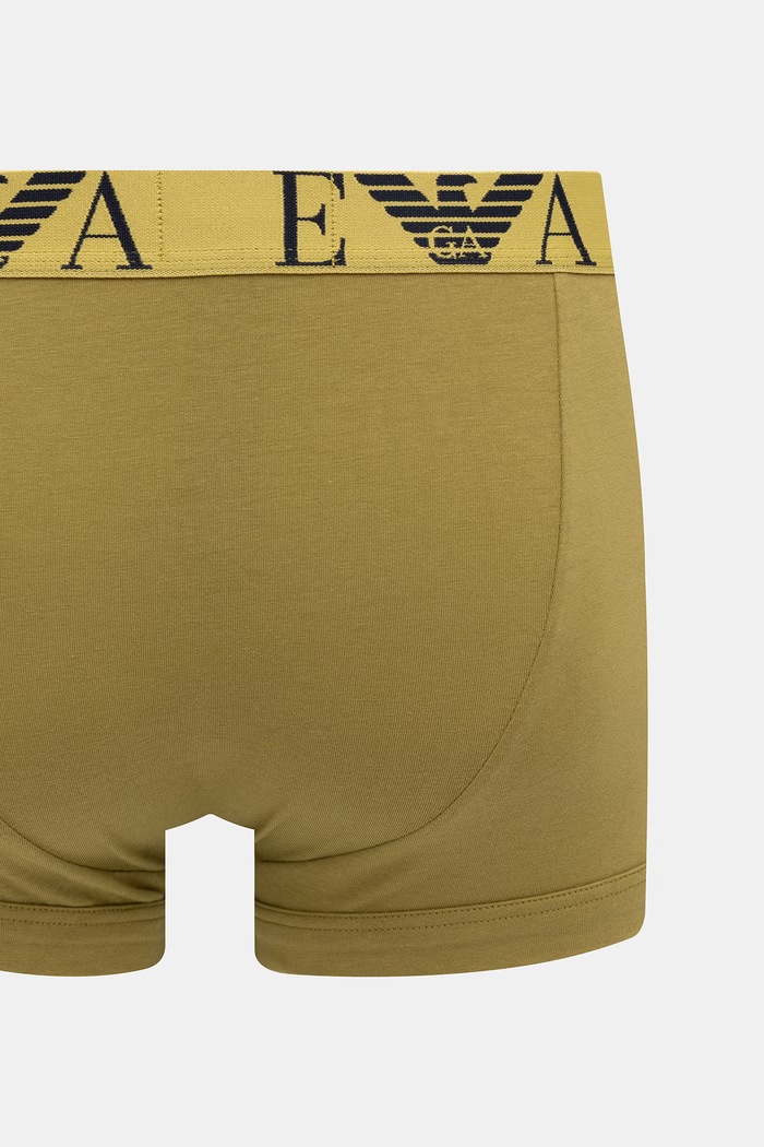 Emporio Armani Underwear bokserki dopasowane męskie bawełniane z elastanem 3-pack EM000259.AF25018