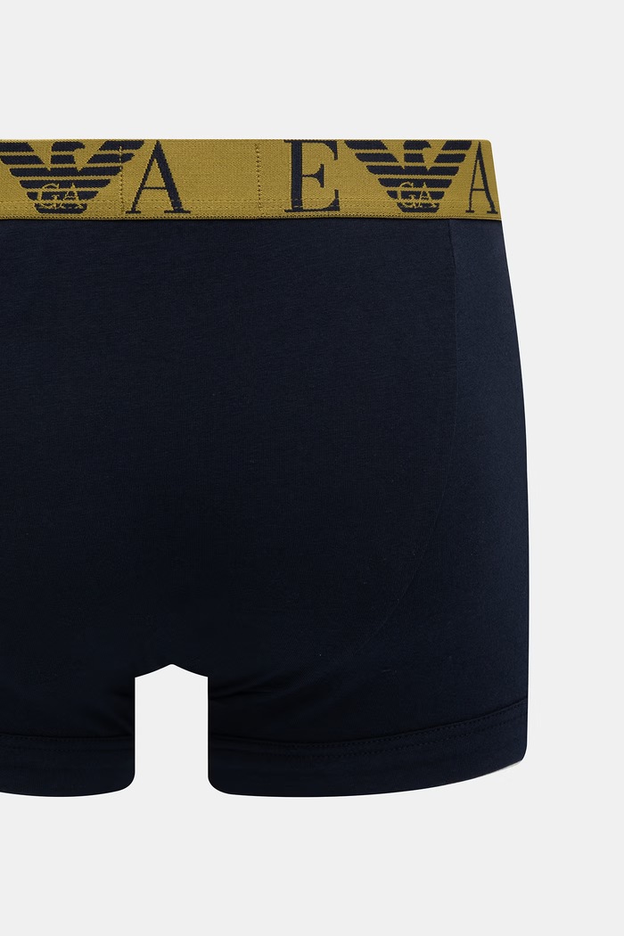 Emporio Armani Underwear bokserki dopasowane męskie bawełniane z elastanem 3-pack EM000259.AF25018