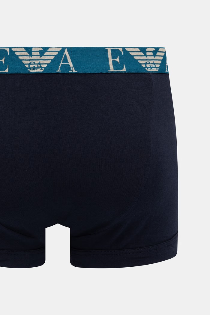 Emporio Armani Underwear bokserki dopasowane męskie bawełniane z elastanem 3-pack EM000259.AF25018