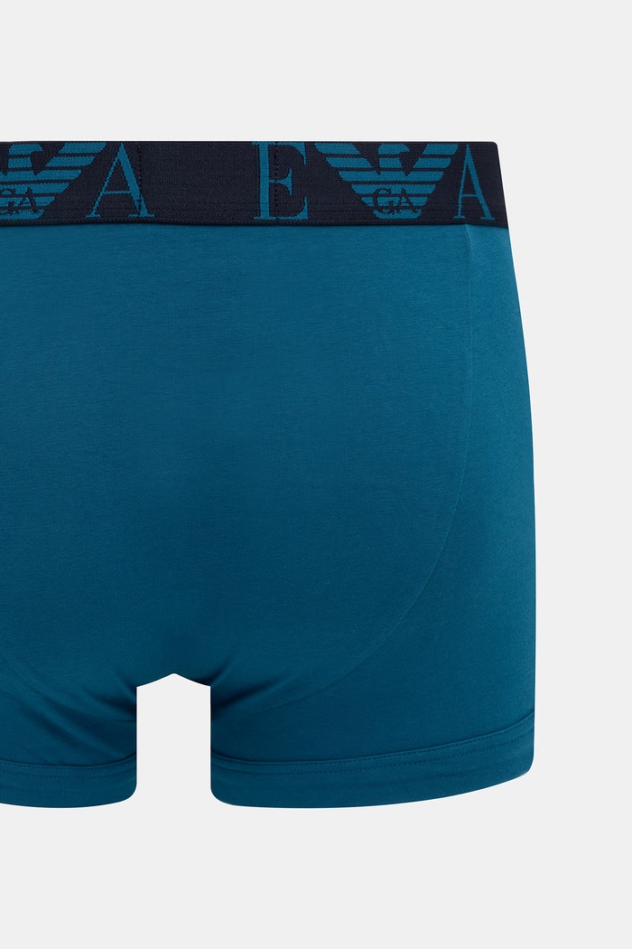 Emporio Armani Underwear bokserki dopasowane męskie bawełniane z elastanem 3-pack EM000259.AF25018
