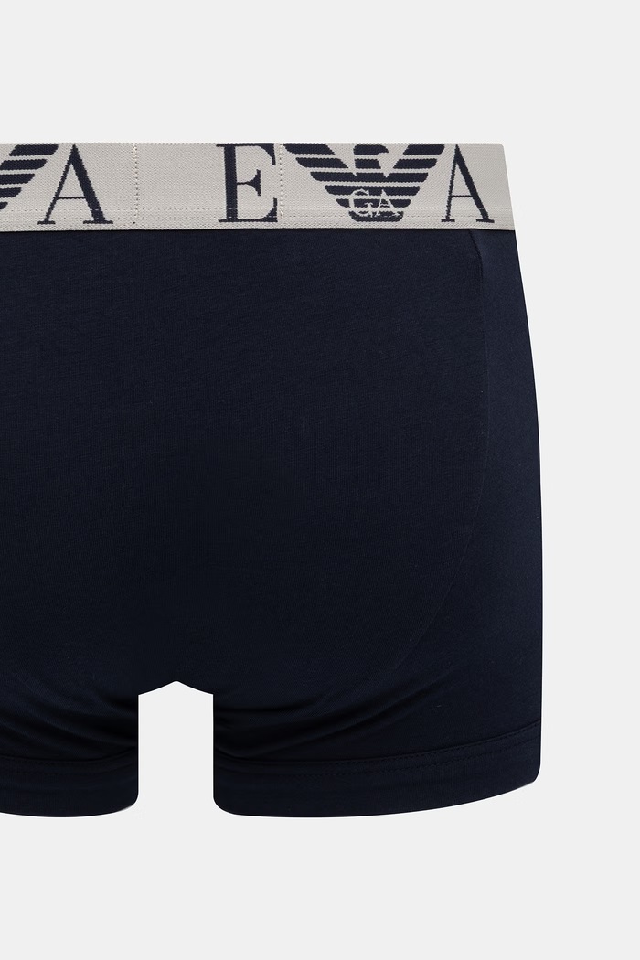 Emporio Armani Underwear bokserki dopasowane męskie bawełniane z elastanem 3-pack EM000259.AF25018